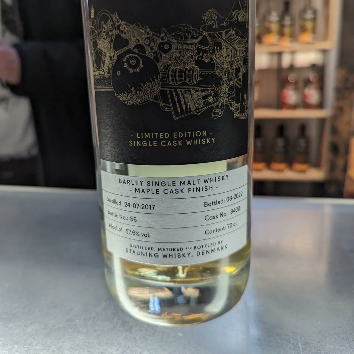 speakofwhisky's tweet photo. Drams at @hansespirit Part 2
@stauningwhisky with Maple Cask finish and Nomad 10y.
Slainte! #Whisky #HanseSpirit #HanseSpirit2023 https://t.co/TYCBLCLGdm