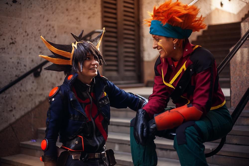 Will there be more Yu-Gi-Oh! cosplay this year? Absolutely!

Yusei: @thesparkofrevolution     
Crow: <a href="/cereselcosplay/">CereselCosplay</a>    
Photo: brtphotograph        

#yugioh #yugiohcosplay #yugioh5ds #yugioh5dscosplay #yuseifudo #yuseifudocosplay #cosplay #crowhogan #crowhogancosplay