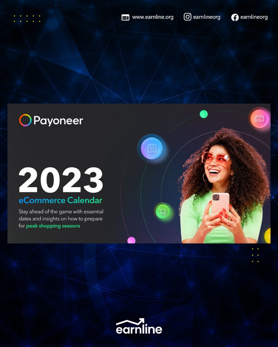 Payoneer, her yılın başında tüm ülkelerin özel günlerini içeren bir e-ticaret takvimi yayınlıyor! Bu takvimde hem küresel hem de yerel bayramları, özel günleri veya bunlarla ilgili bazı hatırlatmaları bulabilirsiniz.