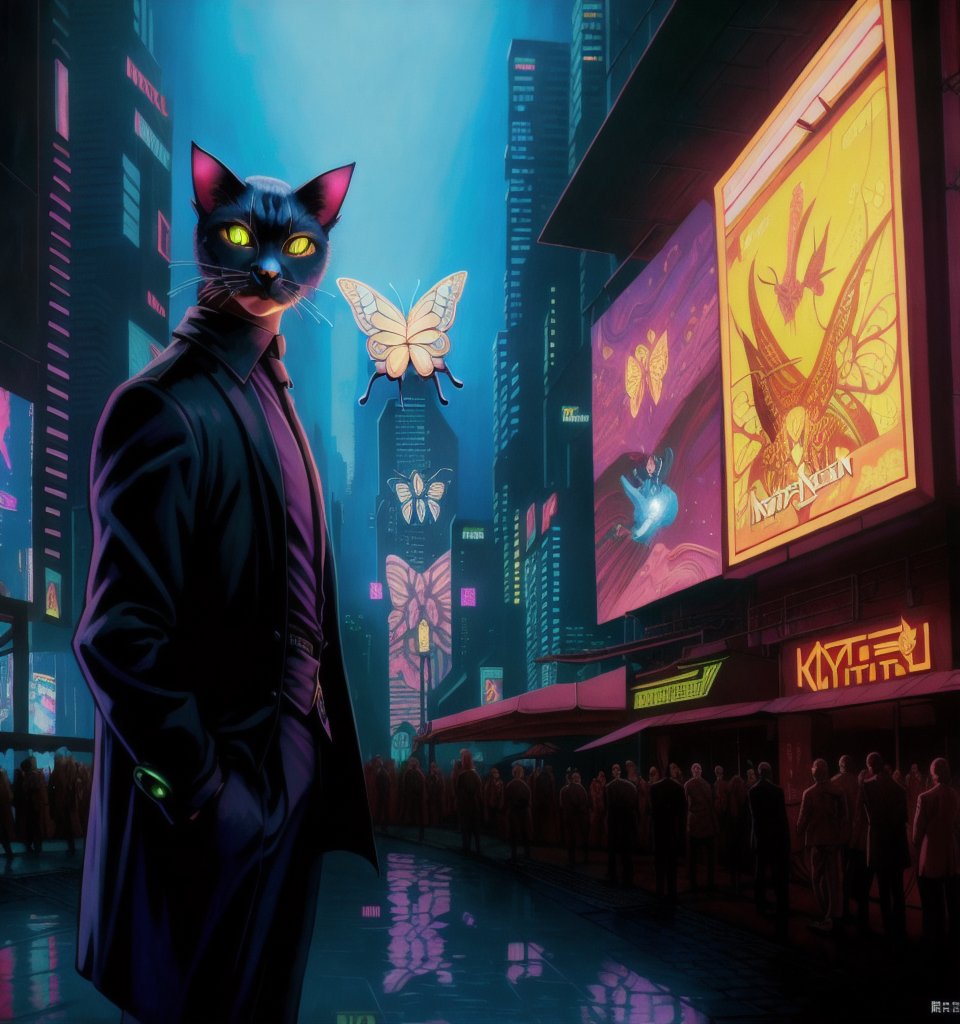 fnrd23's tweet photo. What happens when you smoke catnip and watch Blade Runner? https://t.co/y25bVEvIOb