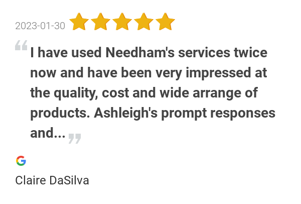 NeedhamPromo's tweet image. New 5.0-star Review: "I have used Needham's services twice now and have been very impressed at the quality, cost...
