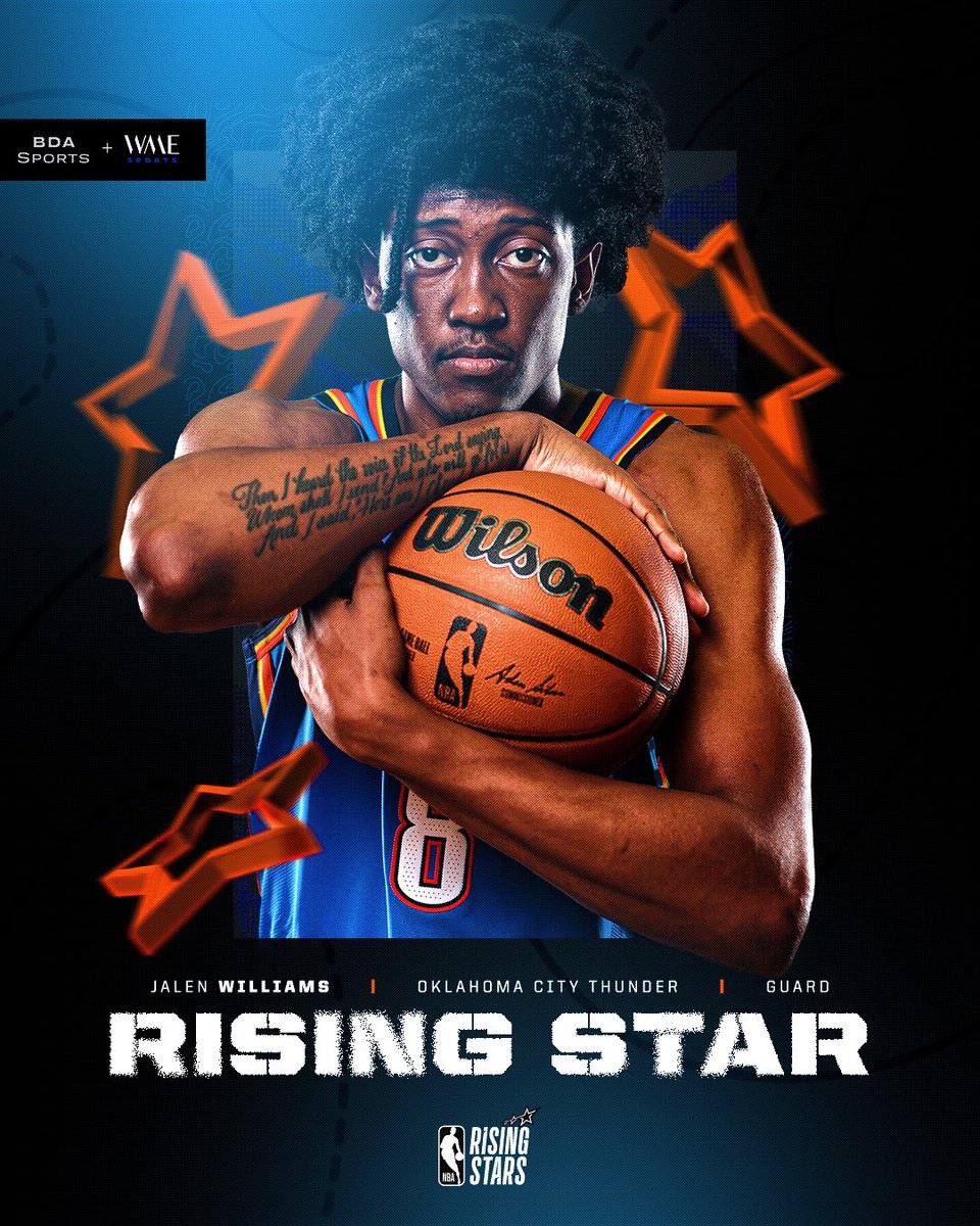 WME_Sports's tweet photo. Congrats @JdubPSCEO on being selected to the Rising Stars Challenge! 🌟 https://t.co/FJfs1Emzcc