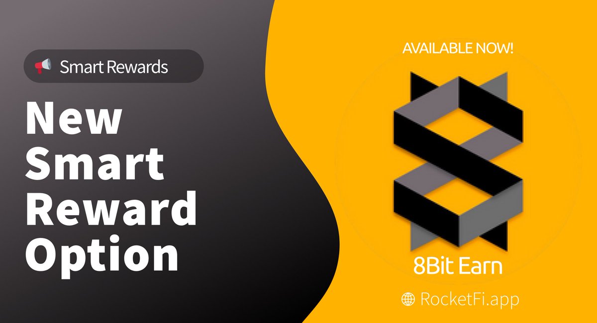 RocketFiLabs's tweet photo. Newly Listed!
@8bitearn and @NakamaBSC are Whitelisted and available to earn at https://t.co/xYz4Ex4ldR
#8BitEarn with it’s wide range of utilities including their ProDex and #Nakama with it’s NFT gaming can compliment any portfolio.

@blockblendIO is also available to earn https://t.co/iH7SwfW11U