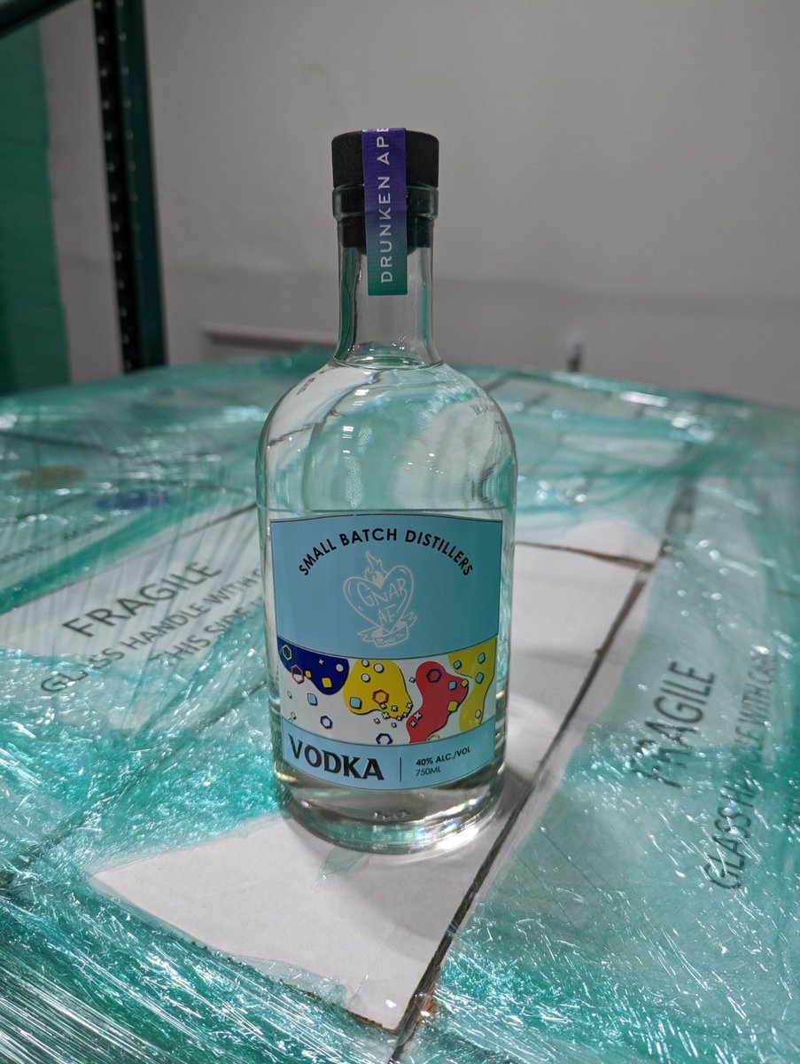Gnar_AF_Goods's tweet photo. @DrunkenApeSC #gnarAF #Vodka #NFT #Business #collab #to #thrive #LFG #LFGnar #LFGrow https://t.co/TmEcvApP9F