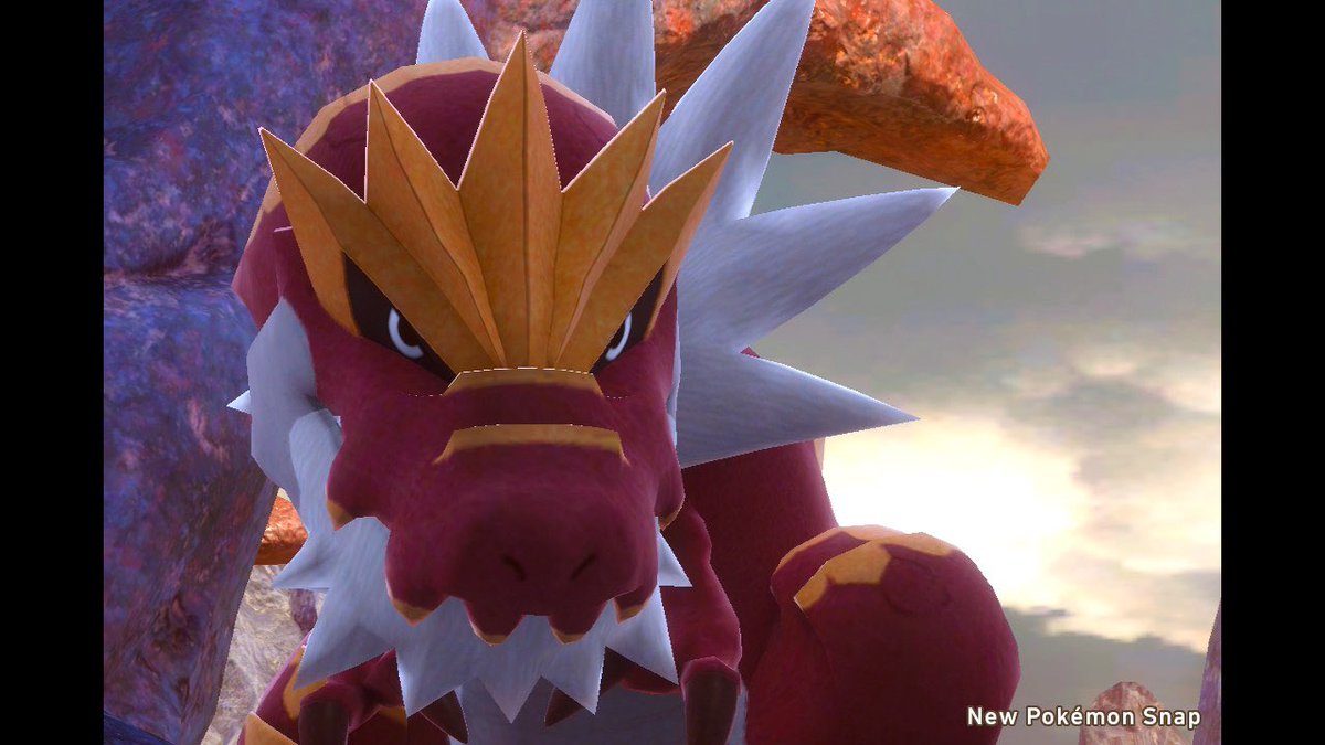 HomuraChihiro's tweet photo. Who knew Tyrantrum could be such a goofball!
#NewPokemonSnap #Nintendo #NintendoSwitch #VirtualPhotography #Pokemon #goofy #WorldofVP #vgpunite #vpgraph #UDLRFauna #VPGRandom https://t.co/LT7WuaqwN5
