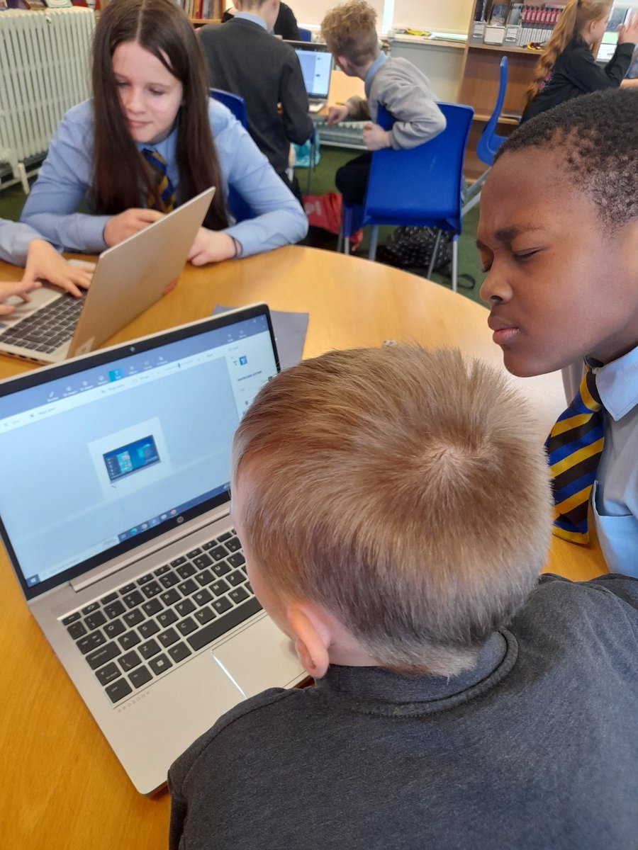 MrsHamiltonA's tweet photo. We enjoyed Tech Tuesday this afternoon, we explored Paint 3D and created some fabulous Internet safety posters. Our digital skills are really developing thanks to @NLDigitalSchool #TechTuesdays https://t.co/AsgNJ3UBGr