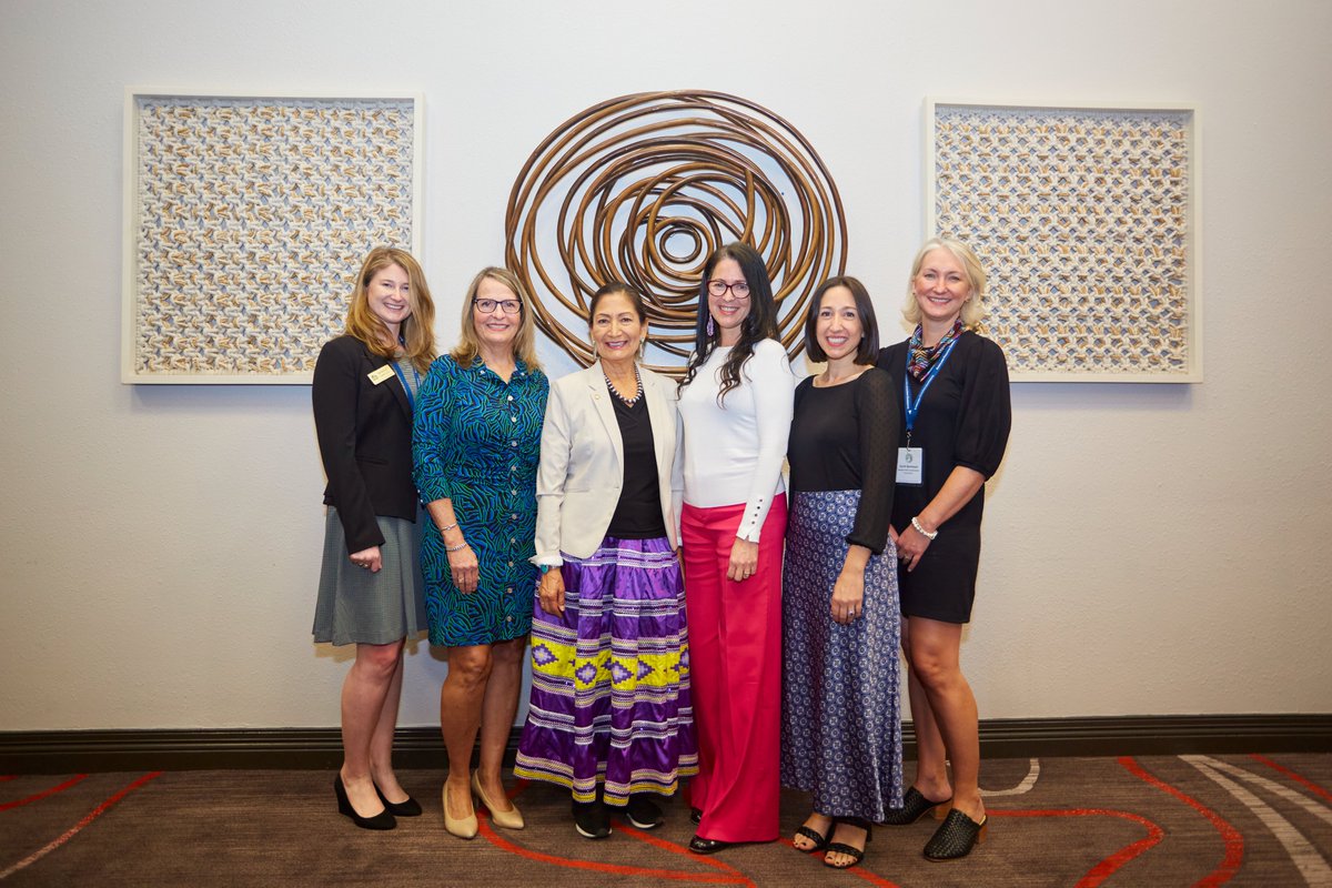 Excited to have joined <a href="/SecDebHaaland/">Secretary Deb Haaland</a>  and <a href="/AsstSecEstenoz/">Shannon Estenoz</a> at the annual Everglades Conference. So inspiring to reflect on the many ways park lovers have helped make Everglades restoration a reality &amp; look ahead at the future we all want for our parks!