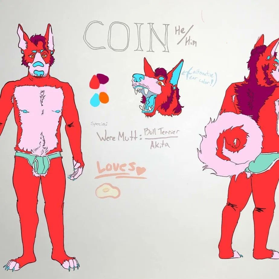 Coin_Mutt's tweet image. HI im Simon/Coin- 25y/o transmasc+queer+latine artist~~
i doodle cool animal art and make fursuits and props 🐯🍳 ~~
🧡follow me on insta for more art-related content🧡
Insta: @/coinmutt.crafts
TikTok: @/coinmuttz
website: coinmutt.weebly.com
🥚🥚🥚🥚🥚🥚🥚🥚🥚🥚🥚🥚🥚🥚