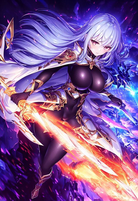 ああ〜!これのこの部分とこの部分をPhotoshopで交換して合成してしてってやりてええ〜!!
って言ってる間に武器コンテストの締め切り終了😇 