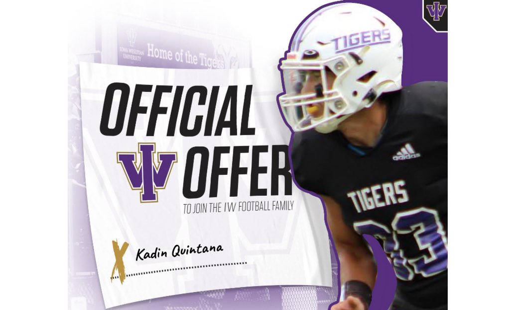 After a great conversation with @CoachCusick_IW I am blessed to recieve my first college football offer to Iowa Wesleyan University. Thank you for the opportunity. @jalon_torres35 @COACH_JRC @CoachHubb2 @Umpire73 @CoachCollaso @Otool11 @BroomfieldEagl1