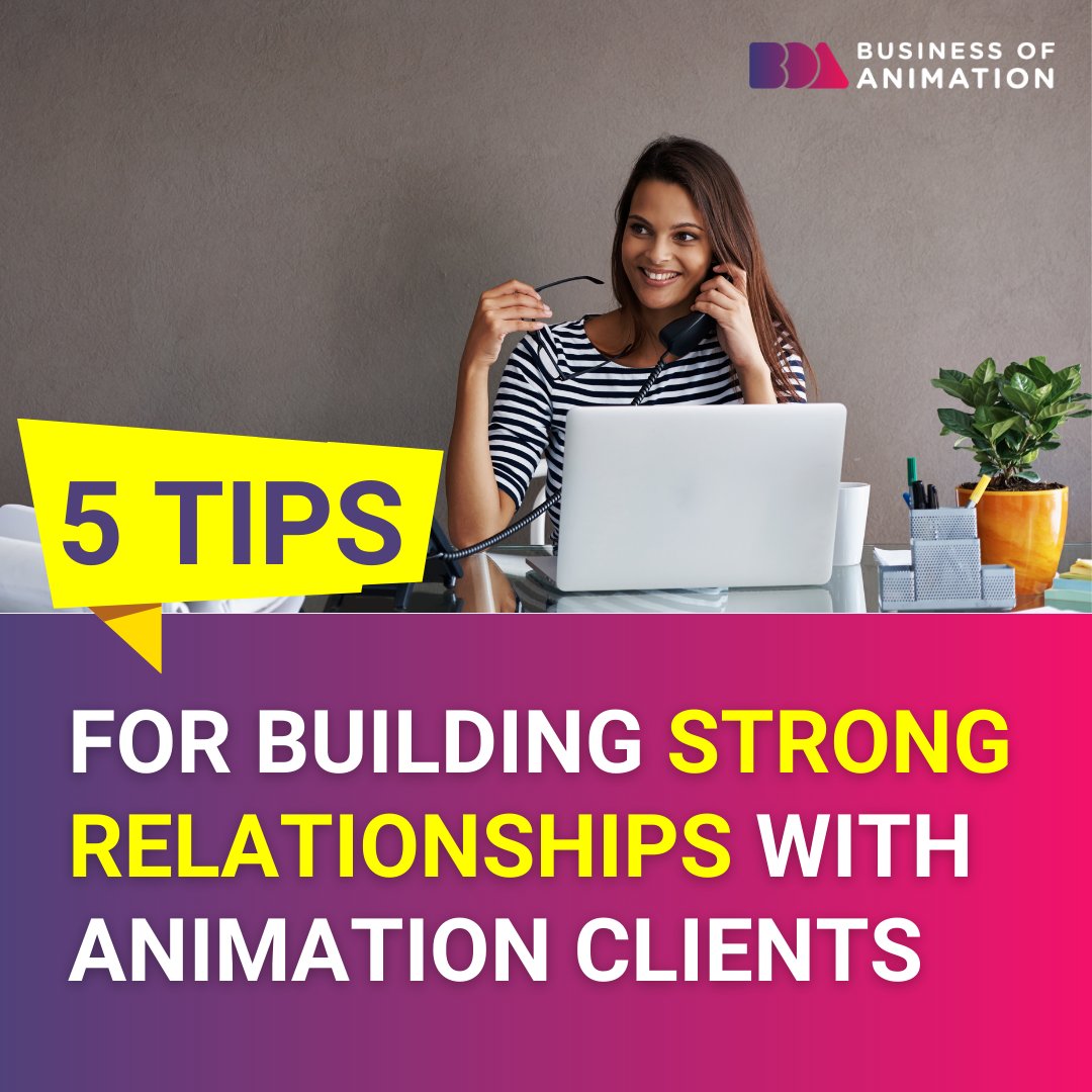 animationbiz's tweet image. Unlock the key to successful client relationships with these 5 essential tips for animators! ✨

#Clients #AnimationClients #freelancers
