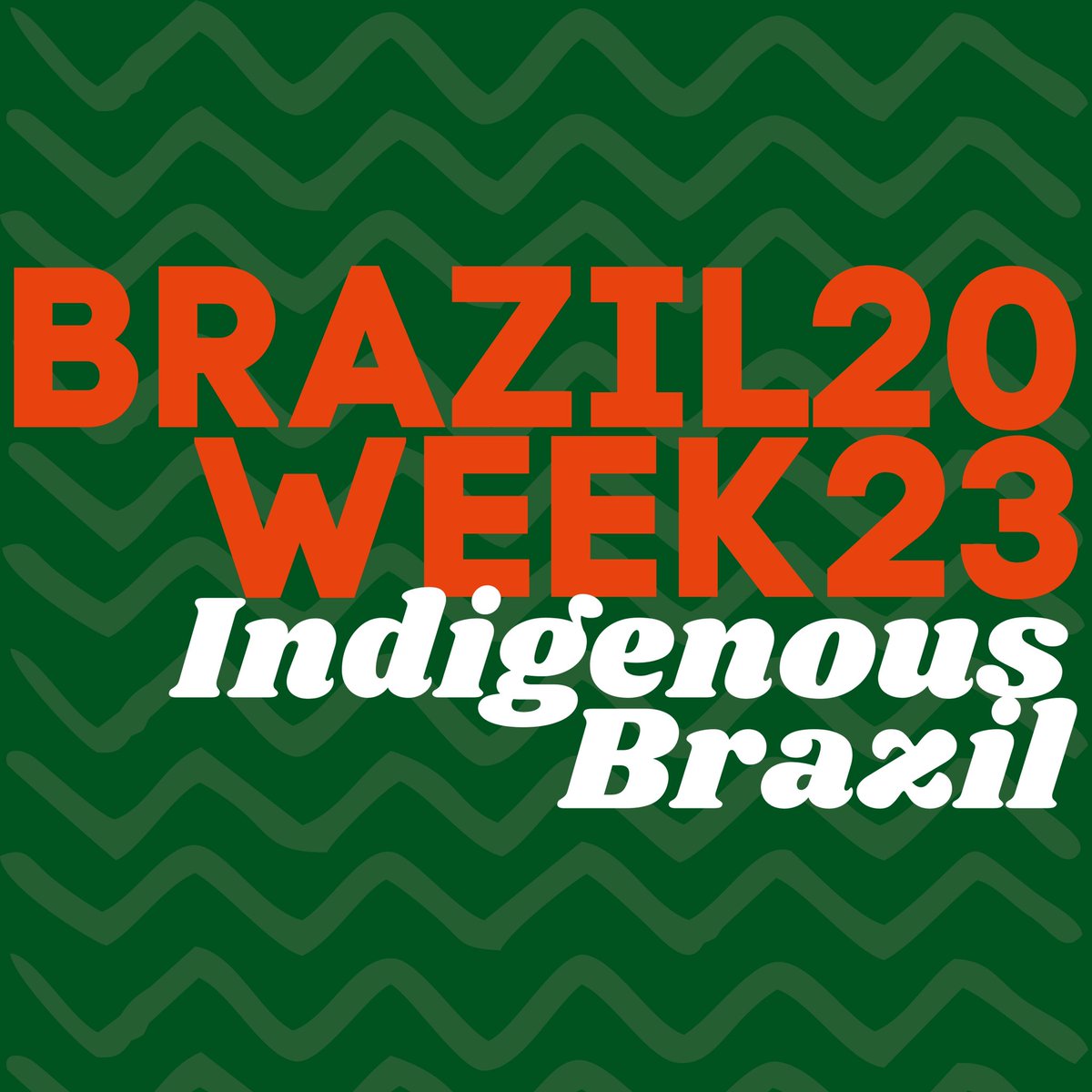 georgianasseh's tweet photo. 〰️ Semana que vem é Brazil Week na @UniofOxford—uma semana de eventos relacionados ao Brasil—durante a qual refletiremos sobre o tema Brasil, Terra Indígena. No dia 09/02, terei o grande prazer de conversar com @juliedorrico, escritora e pesquisadora da literatura indígena. 🐆 https://t.co/RcZ7YJy9QD
