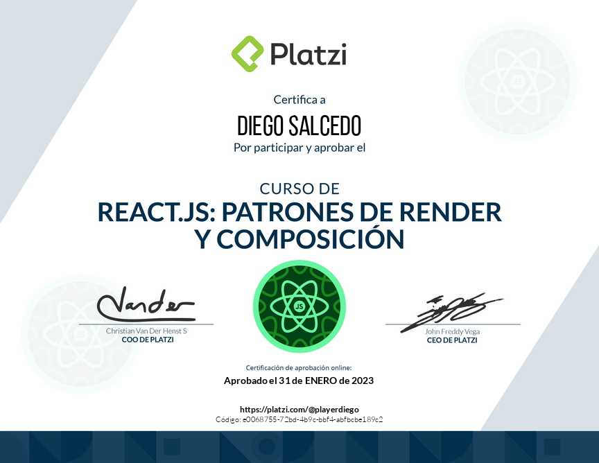 PlayerDieg0's tweet photo. ⚛️Que gran curso @fjuandc @platzi  A pesar de ya haber estudiado React antes, este curso no pasa inadvertido. Lo que aprendes es 🤯 Siempre se puede aprender algo nuevo. https://t.co/a6MmzOlqF6 https://t.co/oeWLgRmsXN