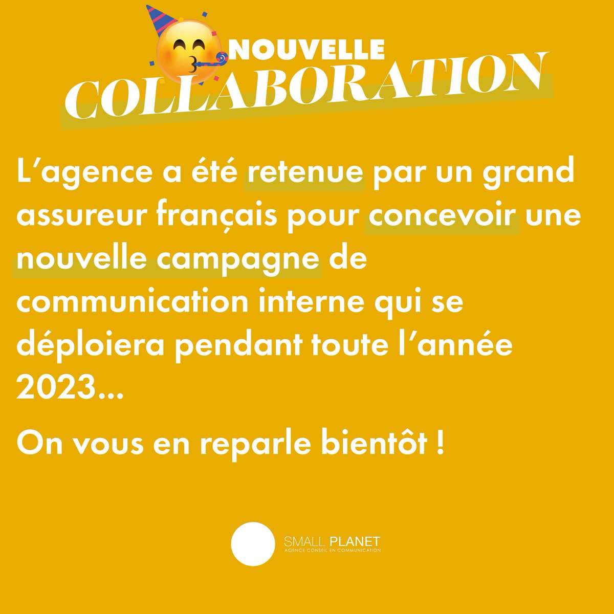 smallplanetCom's tweet image. Nous sommes fières de vous annoncer que nous avons gagné un nouveau client !
Nous ne pouvons pas trop vous en dire pour l'instant mais patience... vous ne serez pas déçu !