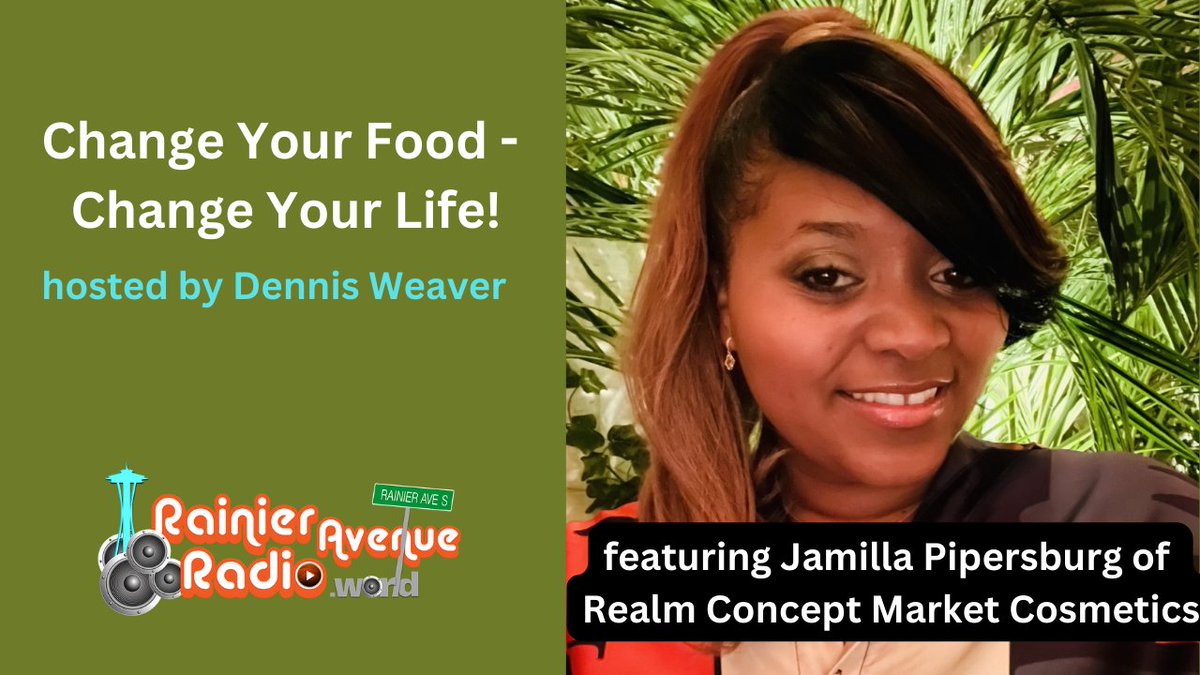 changeyourfood (@changeyourfood) on Twitter photo <a href="/RealmConceptMkt/">Realm Concept Market</a> FANS! THIS AFTERNOON, the one who brings YOU those wonderful healing & beautifying REALM CONCEPT MARKET Cosmetics: JAMILLA PIPERSBURG on The Change Your Food - Change Your Life! Radio Show. TUES, Jan 31, 1PM EST rainieravenueradio.world/schedule. FUN ‘inside’ RCM Stories! <a href="/RealmConceptMkt/">Realm Concept Market</a> FANS! THIS AFTERNOON, the one who brings YOU those wonderful healing & beautifying REALM CONCEPT MARKET Cosmetics: JAMILLA PIPERSBURG on The Change Your Food - Change Your Life! Radio Show. TUES, Jan 31, 1PM EST rainieravenueradio.world/schedule. FUN ‘inside’ RCM Stories!