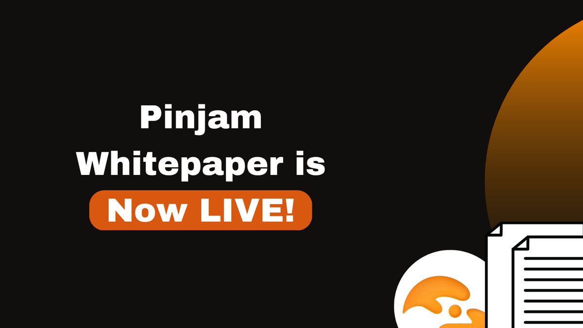 We're proud to share that our #whitepaper is now LIVE: pinjamlabs.com/whitepaper.pdf

In this whitepaper, we break down in further detail what goes into the making of Pinjam.

Too much for you to read? Well here's what Pinjam is doing 🧵

#Avalanche #DeFi #Launchpad #Ethereum #Airdrop