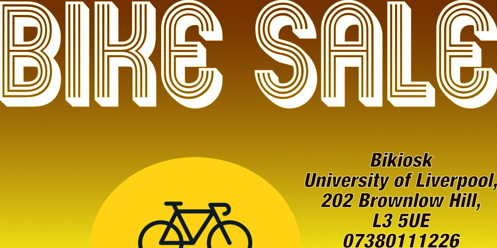 #bikiosk
Our annual February bike sale begins tomorrow. 
25% of all of our refurbished bikes. Any retweets appreciated