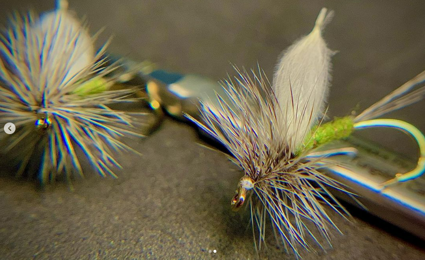 Great looking pattern and tie
@brycemillerflies
Caught an awesome hatch of BWO Saturday that got me dreaming of big hatches like the green drakes pictured here! 
.
#virginiatech #renzettiinc #water #trout #troutfishing #troutflies #getoutside #getout #getoutdoors #getoutthere