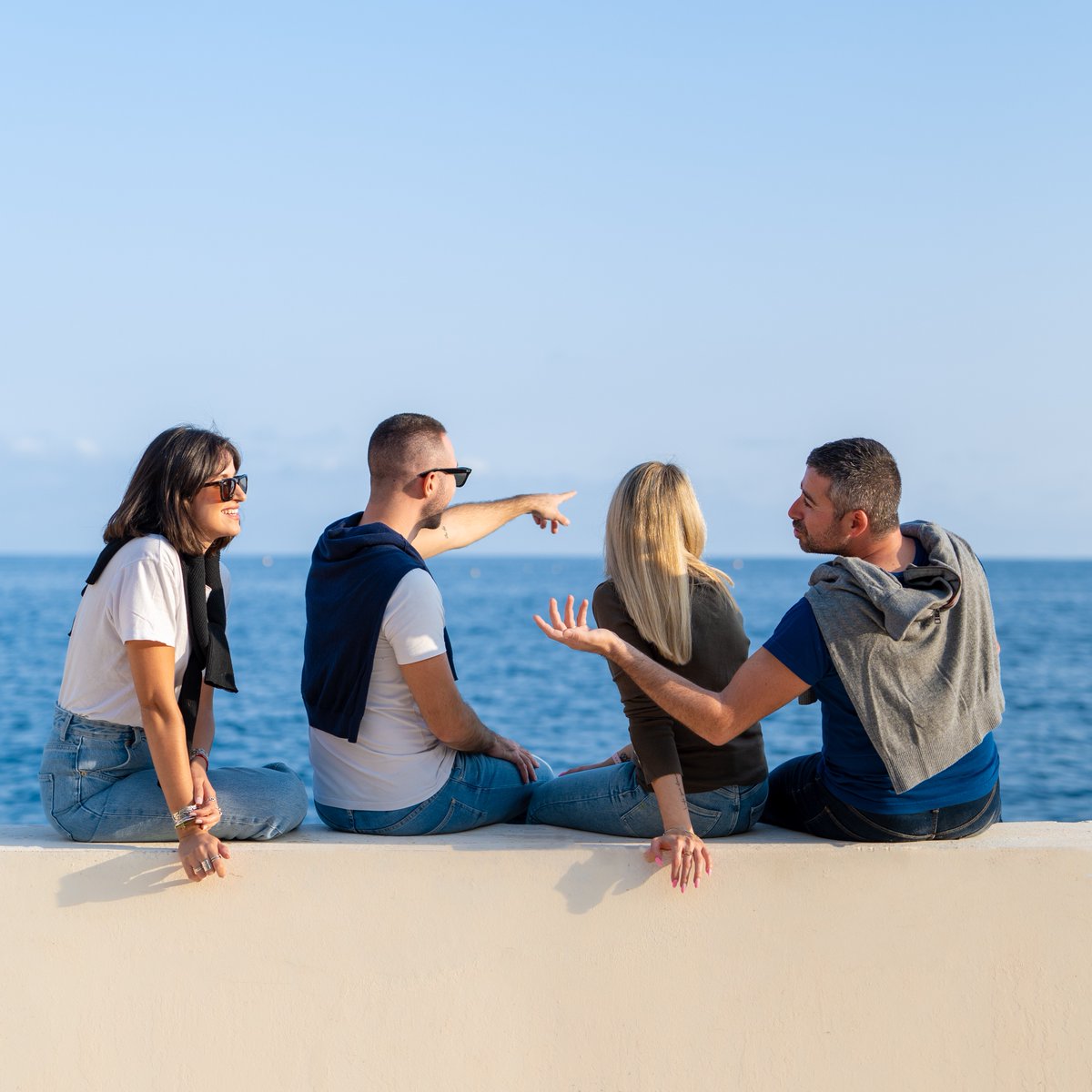 ⛵ a journey well shared is a journey well enjoyed
Pontoon of the hotel