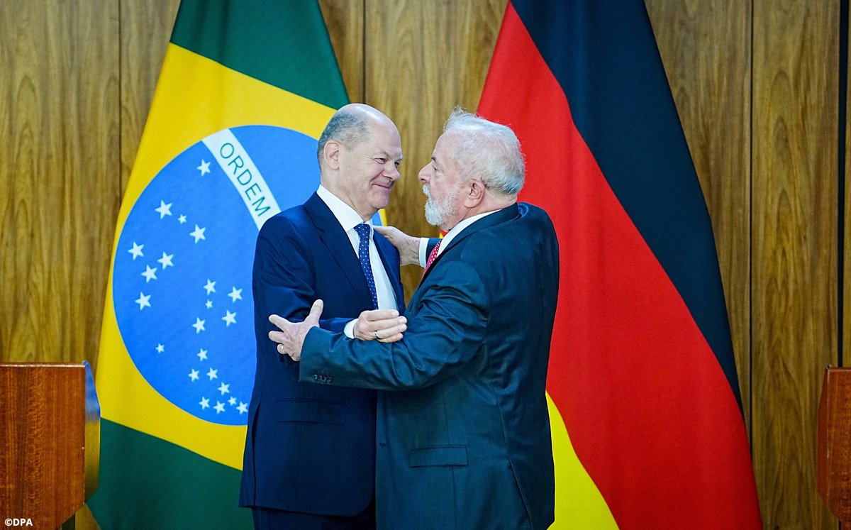 Germany will provide ~$200 million for protection of Brazil's rainforest, Chancellor Scholz (<a href="/Bundeskanzler/">Bundeskanzler Friedrich Merz</a>) announced while visiting President Lula.

More came of the meeting: both countries will collaborate to advocate places for one another on an expanded UN Security Council.