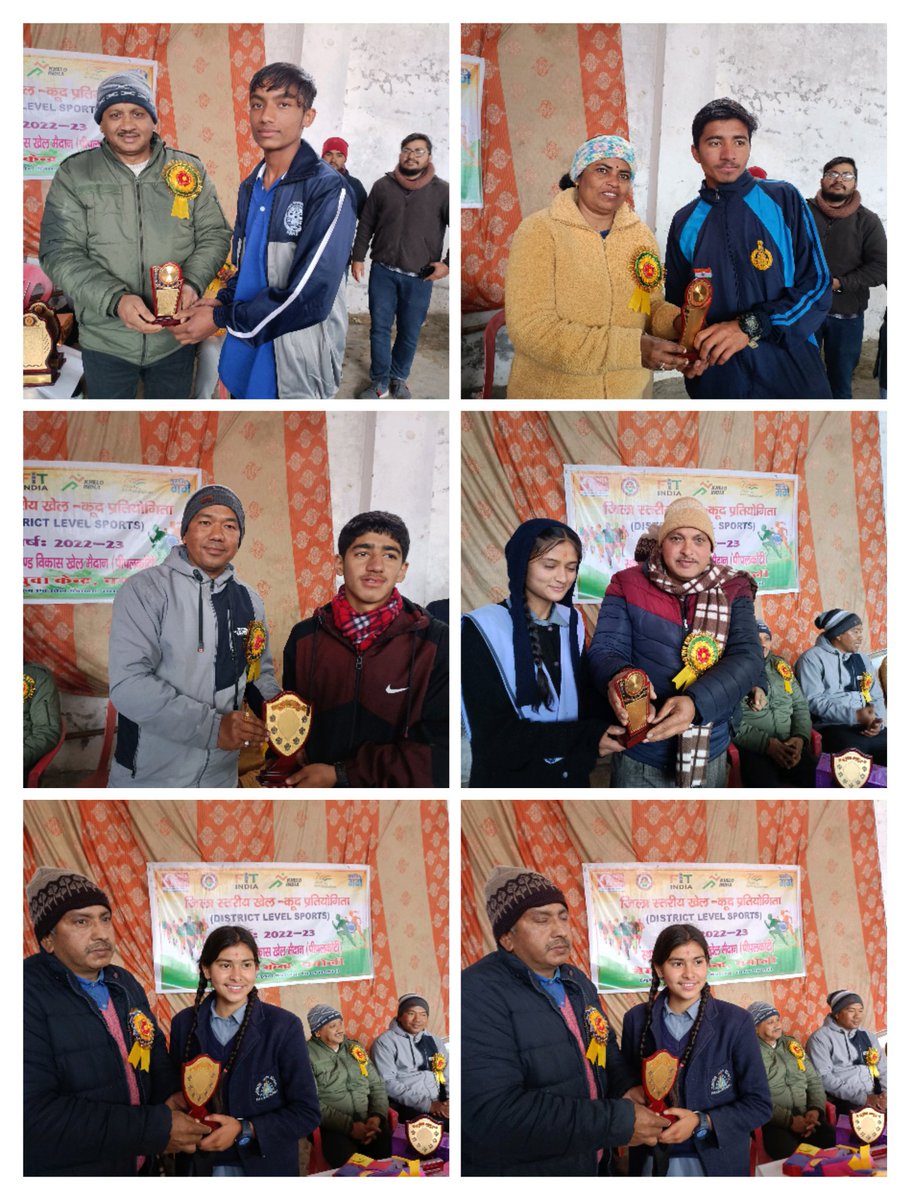ChamoliNyk's tweet photo. जिलास्तरीय पुरुस्कार वितरण समारोह ।💐💐
@Nyksindia @NyksUttarakhand @nykrudraprayag @YASMinistry @SportsNation #clusterlevelsportsmeet @rarvindr25 @Danu3Devendra @BhagatS61315788 @NSSPODKGHT @singhkamal74 @Kamlesh85306745 @VandanaGusain08 https://t.co/UELx9NLSqR
