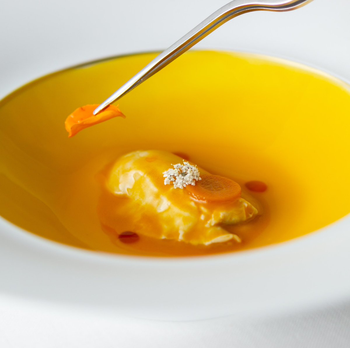 Ostra en escabeche de zanahoria… 🧡