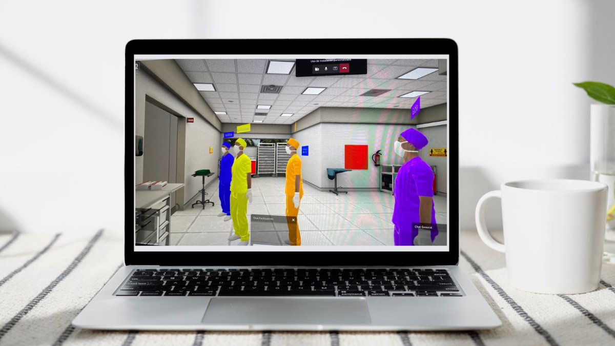 vallhebron's tweet photo. 👥 En el programa de formació en simulació eTEAMS per a l’entrenament en habilitats no tècniques dirigides a #ResidentsVH s’utilitza SIMOONS com a metodologia de formació. 
👨‍💻 eTEAMS té 4 mòduls que es corresponen amb cada any de residència #SimulacioVH
ℹ️ https://t.co/ZmnK4JIv74 https://t.co/9sjf4M0mMN