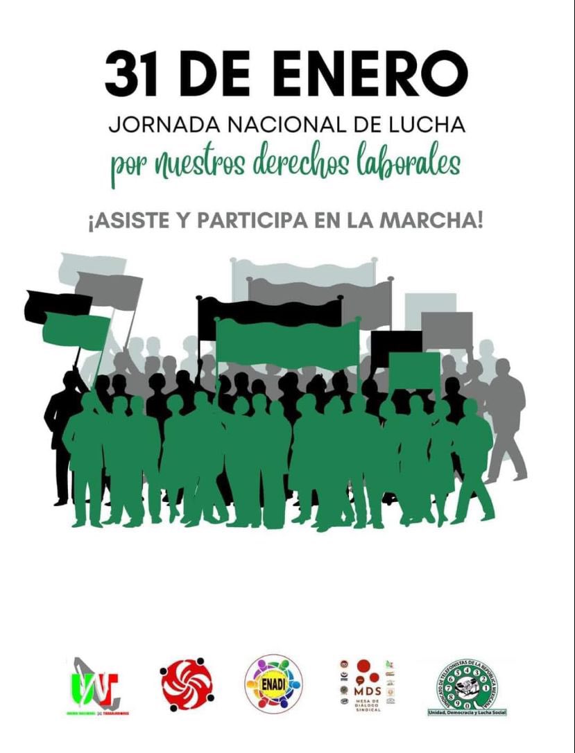 _chivis31's tweet photo. #PorAmorAMéxico 
#FuerzaSTRM 
#OrgullosamenteTelefonista 
#UNTxLosTrabajadores 
#SinTrabajadoresNoHayTransformación
#SolidaridadSindical https://t.co/Li8gDU6Eb5