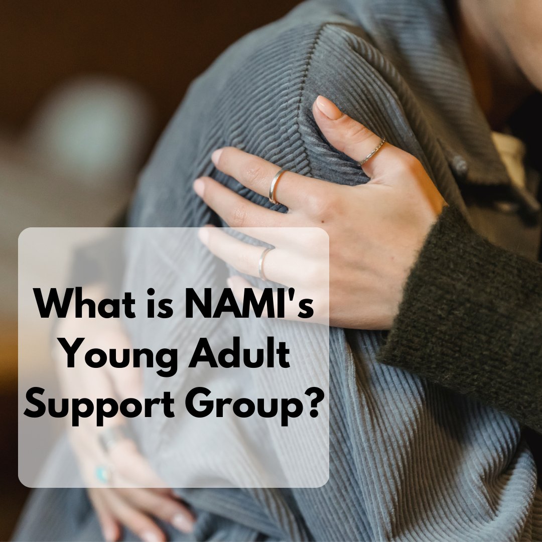 NAMIWC's tweet photo. Visit our site to learn more about our Young Adult Support Group and other support groups. https://t.co/K7YxMXZrxK #mentalhealth #nami https://t.co/f6VAvORRXI
