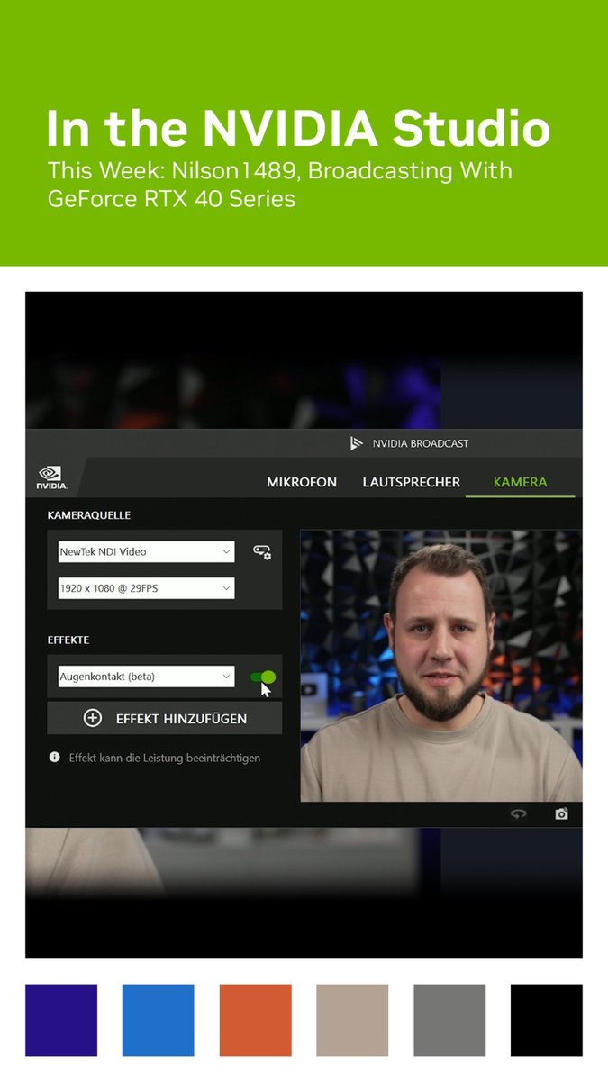Nilson1489's tweet image. Ich wurde diese Woche bei #InTheNVIDIAStudio erwähnt 🥰

Im @NVIDIAStudio Blog Post geht es darum, wie #NVIDIAStudio hilft, Streamern nützliche Tools an die Hand zu geben💪

👉 Lest es euch gerne einmal durch: blogs.nvidia.com/blog/2023/01/3…