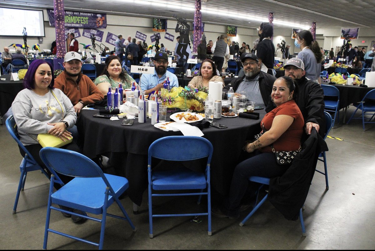 Grab your friends and family and come out to this year's #Shrimpfest! 🦐✨ enjoy all-you-can-eat Cajun-style shrimp, a live and silent auction, and a raffle. Tickets are on sale now at noelartmuseum.org ✨