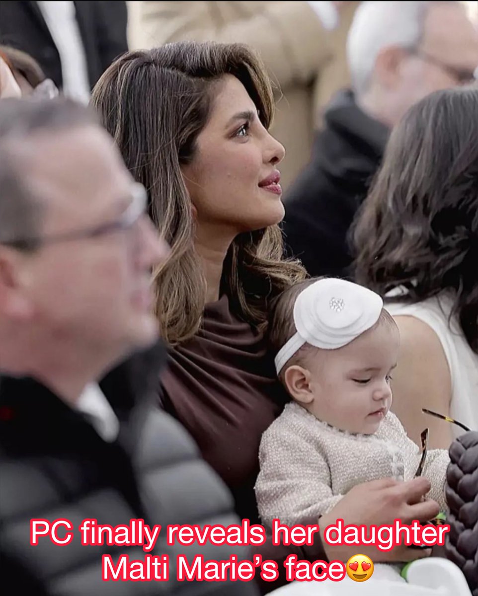 NevantaMedia's tweet photo. @priyankachopra with daughter Malti Marie Chopra Jonas #PriyankaChopra #Trending #TRENDINGNEWSTODAY https://t.co/2N3nXLOENj