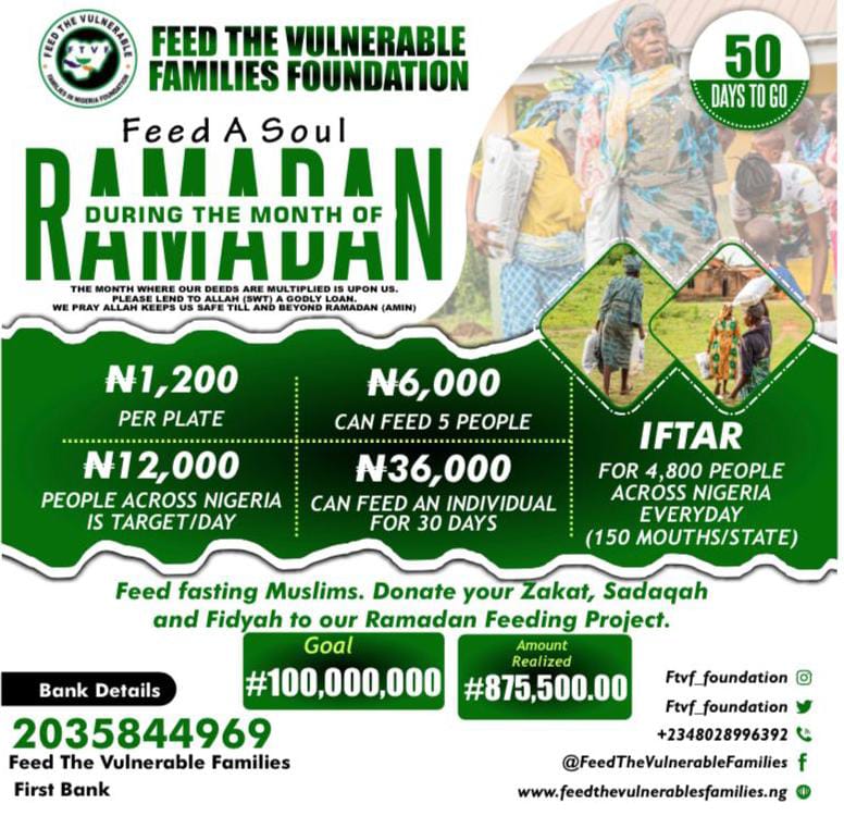 zakariyahrobia3's tweet photo. When you have a strong connection with Allah [swt], even bad days feels like blessed days

You take everything in your stride, and won't fret because you know your creator got your back and knows

Kindly support #FTVFRamadan Feeding Project. Together, let's make a positive impact https://t.co/nGeSp79FMs