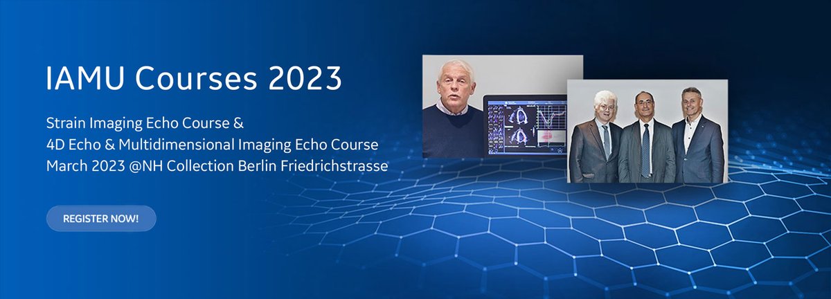 Dear cardiology lovers. ❤ 📚 

We are finally back with our educational courses in face to face format! 

4D course: 
26th - 28th of March 

Strain course:
30th - 31st of March 

Agenda &amp; registration here: lnkd.in/euquKyvh

#CardioTwitter #vivid #Cardiology