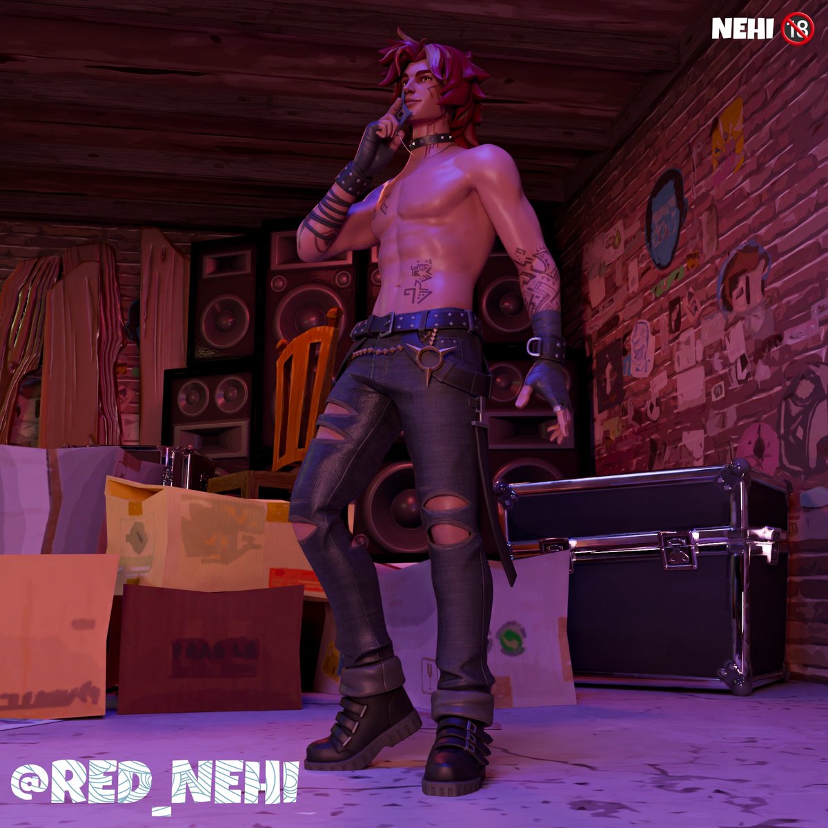 RED_NEHI's tweet photo. 🔞At the club🔞 with Lucien West

#Fortnite #LucienWest #gay #porn #nsfw #rule_34 #R34 #blender #FortniteChapter4 #yaoi #bara #bottom https://t.co/d0hwFGg0TG
