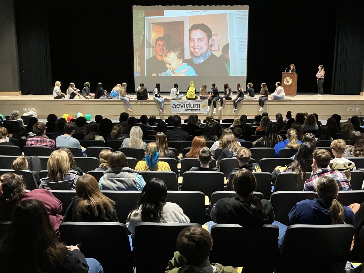 pennmanor's tweet photo. Penn Manor welcomed nearly 100 students from other schools to the high school today for "The Talk," a mental health and suicide prevention workshop sponsored by Aevidum. The evemt is designed to help schools establish and strengthen their own student-run Aevidum programs. https://t.co/HYMmHfqsT2