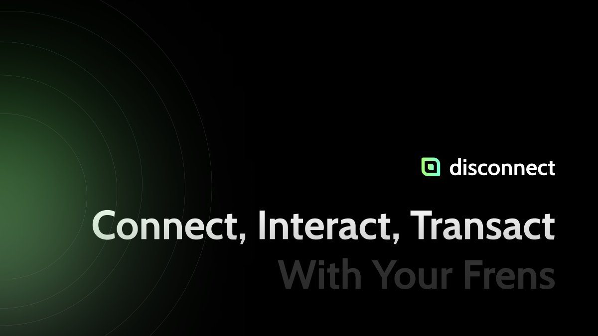 disconnectfi's tweet photo. 📣 Announcing Disconnect CLOSED BETA: the web3-native group messaging platform that lets you connect, interact, and transact with your community in one place. ✨

Experience the power of one-stop communication: https://t.co/txmEkRyq6C