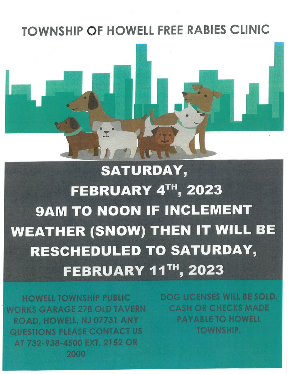 Howell Township Office of Emergency Management tweet media