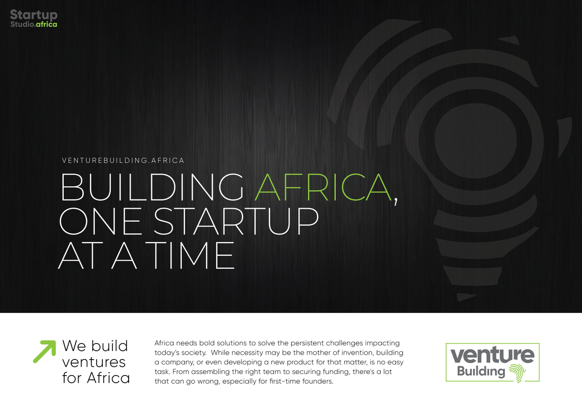 venturebulding.africa #startup-africa