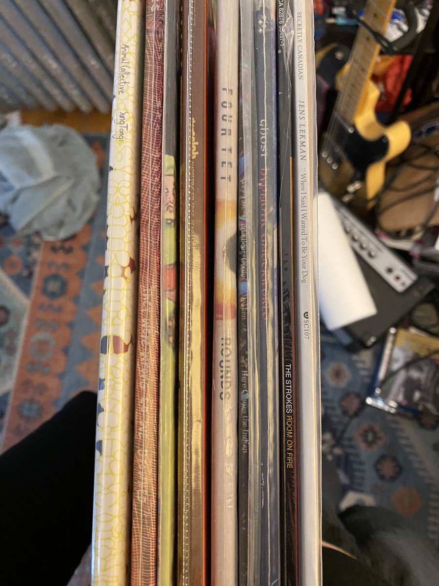 GOODGIRLRex's tweet photo. Going to devote much of today to a movie idea set in early 2004.
Pulled out all my records from 03-04 and I have surprisingly few for such a strong time (2004 greatest year?)
What are some of your favourites? https://t.co/XZPkIiT8uE