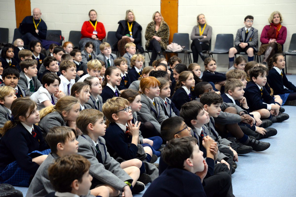 Carnegie-nominated author, @AJ_Wils, engaged our own Form One and Two pupils, and those visiting from local schools, this afternoon with her writing skills, discussing the wonders of magic, how she became an author, the inspiration behind her books and more.