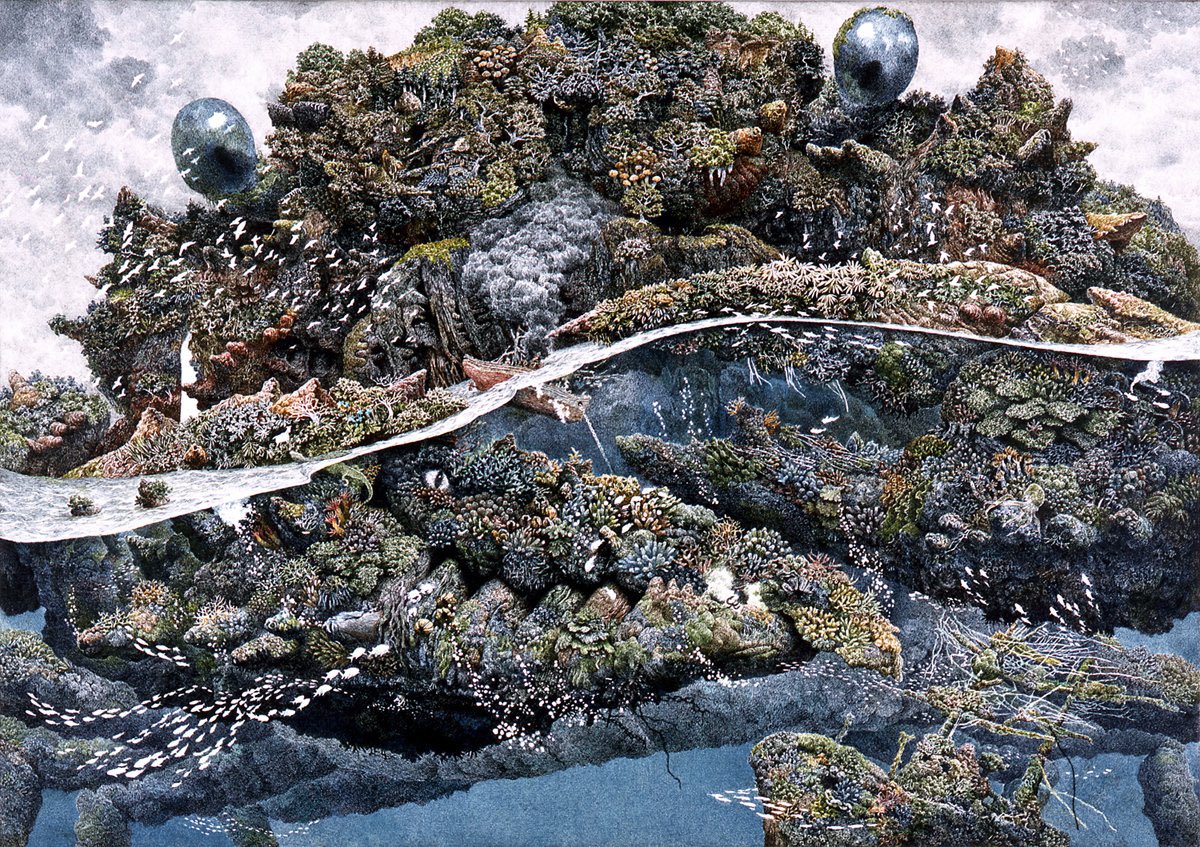 galleries_west's tweet photo. Eco-themed art addressing the "beauty &amp; terro" of our times. Plus: The Feckless Collection,   Jaimie Isaac’s Brings to Light; commentary on Documenta 15, and much more! The latest issue of Galleries West is online now! https://t.co/VwBKiQXjMZ

Manabu Ikeda, “Territory,” 2004 https://t.co/bAo6zPhATv