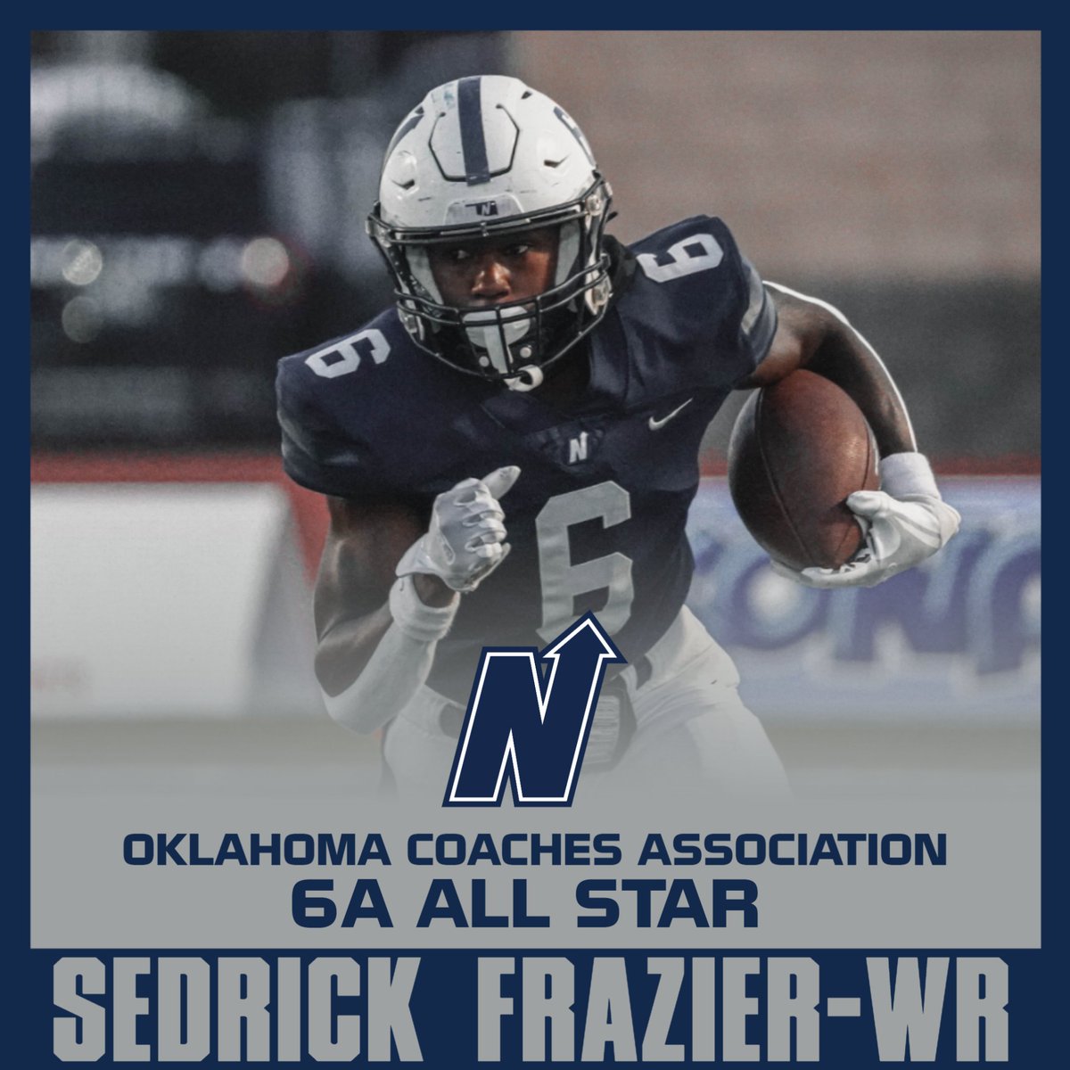 Edmond North Athletics (@north_edmond) on Twitter photo Congrats to <a href="/FrazierSedrick/">Sedrick Frazier, Jr. (God’s Child)</a> on being named as a Wide Receiver on the Oklahoma Coaches Association 6A All Star by Class Team! #HuskyNation #beGREAT @edmond_football Congrats to <a href="/FrazierSedrick/">Sedrick Frazier, Jr. (God’s Child)</a> on being named as a Wide Receiver on the Oklahoma Coaches Association 6A All Star by Class Team! #HuskyNation #beGREAT @edmond_football