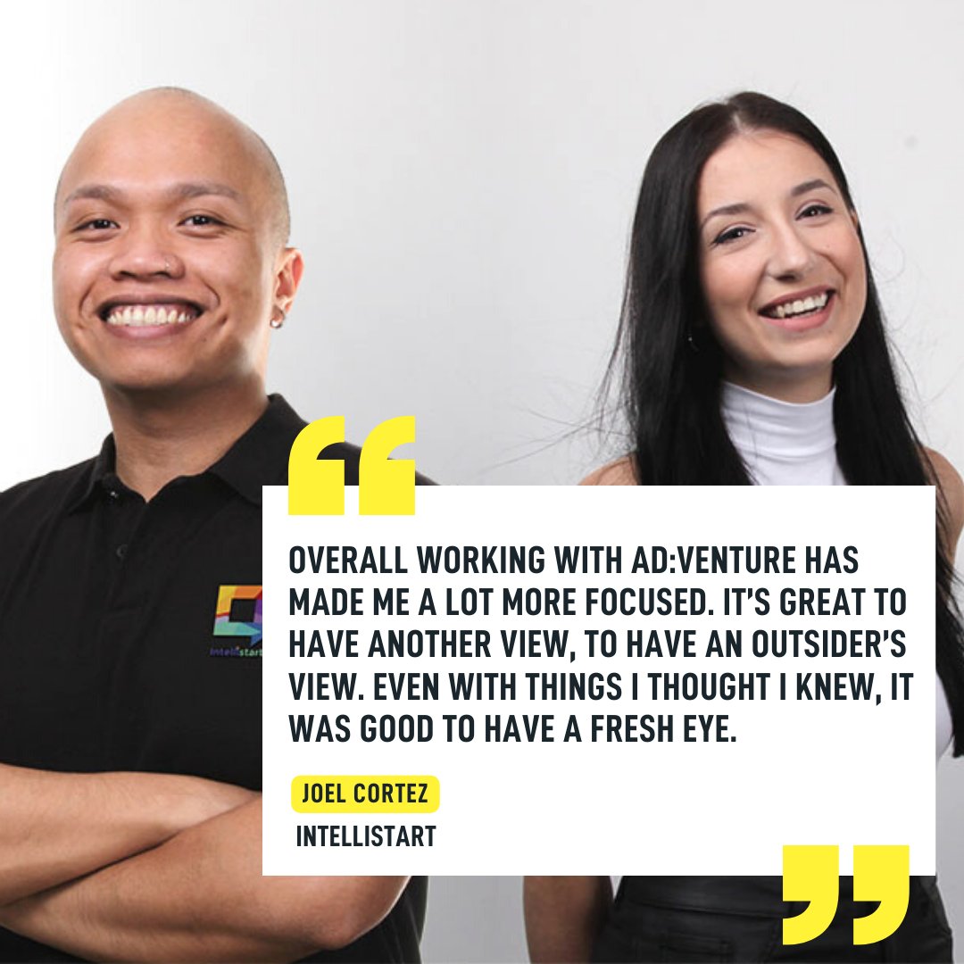 "Overall, working with AD:VENTURE has made me a lot more focused"

Read <a href="/intellistart/">Intellistart® Law Firm Marketing</a>'s AD:VENTURE story and discover how our ACCELERATE programme and financial support helped them to grow and develop. 👇

ad-venture.org.uk/news-case-stud…