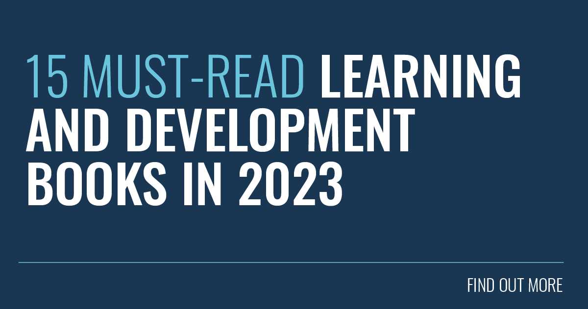 15 Must-Read L&amp;D Books in 2023 

I've read about half of these - how about you? Now I have some new ones to go explore #LearningAndDevelopment

buff.ly/3DuZSlQ