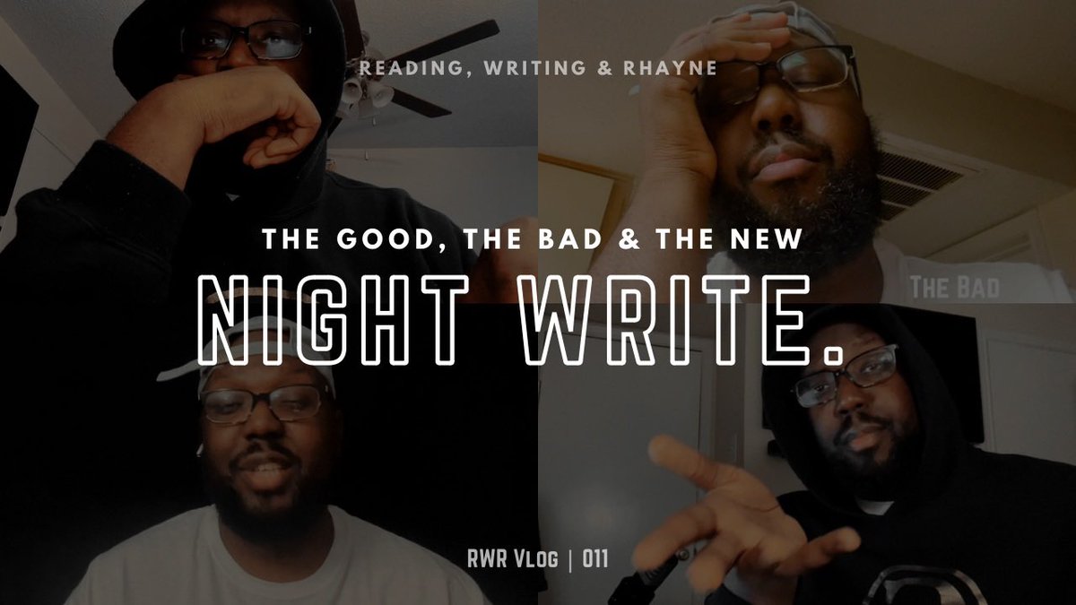 rhaynecoleman's tweet photo. Discussing the Good, the Bad &amp; the New of this WIP | #NightWrite

011 📖 🖥 👓 — #WritingCommunity #AmWriting 

✍🏾 [ https://t.co/55n84Iw4Nx ] https://t.co/oPHTnrkevD