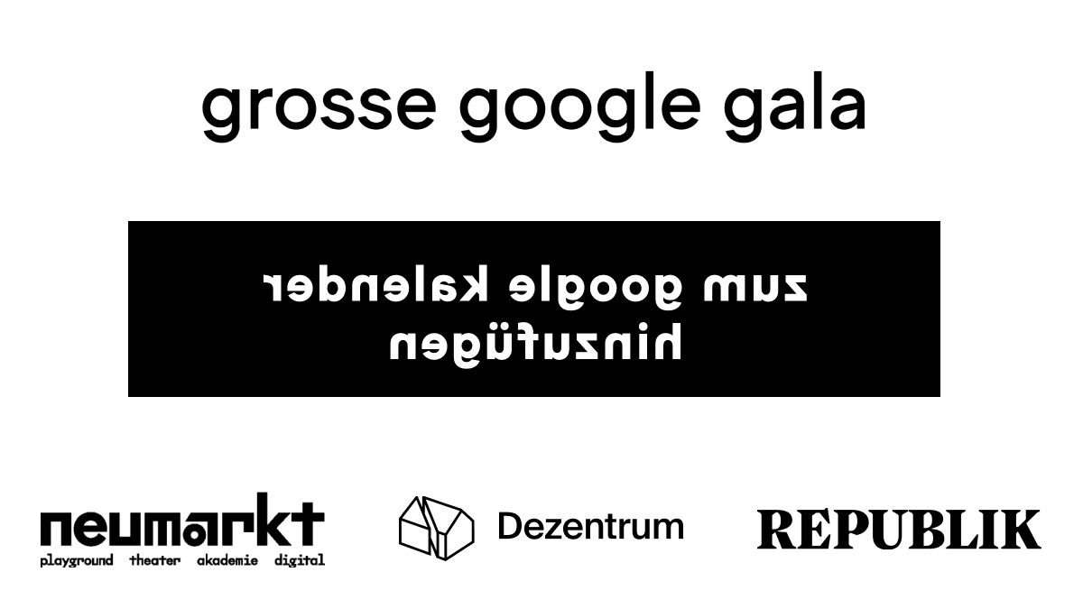 Ramona Sprenger (@ramonasprenger) on Twitter photo GROSSE GOOGLE GALA incoming: am 17. Feb @TheaterNeumarkt, mit <a href="/RepublikMagazin/">Republik</a>-Reporter:innen <a href="/adfichter/">Adrienne Fichter</a> & @dnlrysr, Internet-KoryphĂ€e Andy MĂŒller-Maguhn, SP-NationalrĂ€tin <a href="/JayBadran/">Jacqueline Badran</a>, <a href="/WAVkollektiv/">WAV Recherchekollektiv</a>-Journalist <a href="/lolonaeg/">Lo_Na</a>, Schauspielerin Sascha Ă. Soydan und mir vom <a href="/DezentrumCH/">Dezentrum</a>. GROSSE GOOGLE GALA incoming: am 17. Feb @TheaterNeumarkt, mit <a href="/RepublikMagazin/">Republik</a>-Reporter:innen <a href="/adfichter/">Adrienne Fichter</a> & @dnlrysr, Internet-KoryphĂ€e Andy MĂŒller-Maguhn, SP-NationalrĂ€tin <a href="/JayBadran/">Jacqueline Badran</a>, <a href="/WAVkollektiv/">WAV Recherchekollektiv</a>-Journalist <a href="/lolonaeg/">Lo_Na</a>, Schauspielerin Sascha Ă. Soydan und mir vom <a href="/DezentrumCH/">Dezentrum</a>.