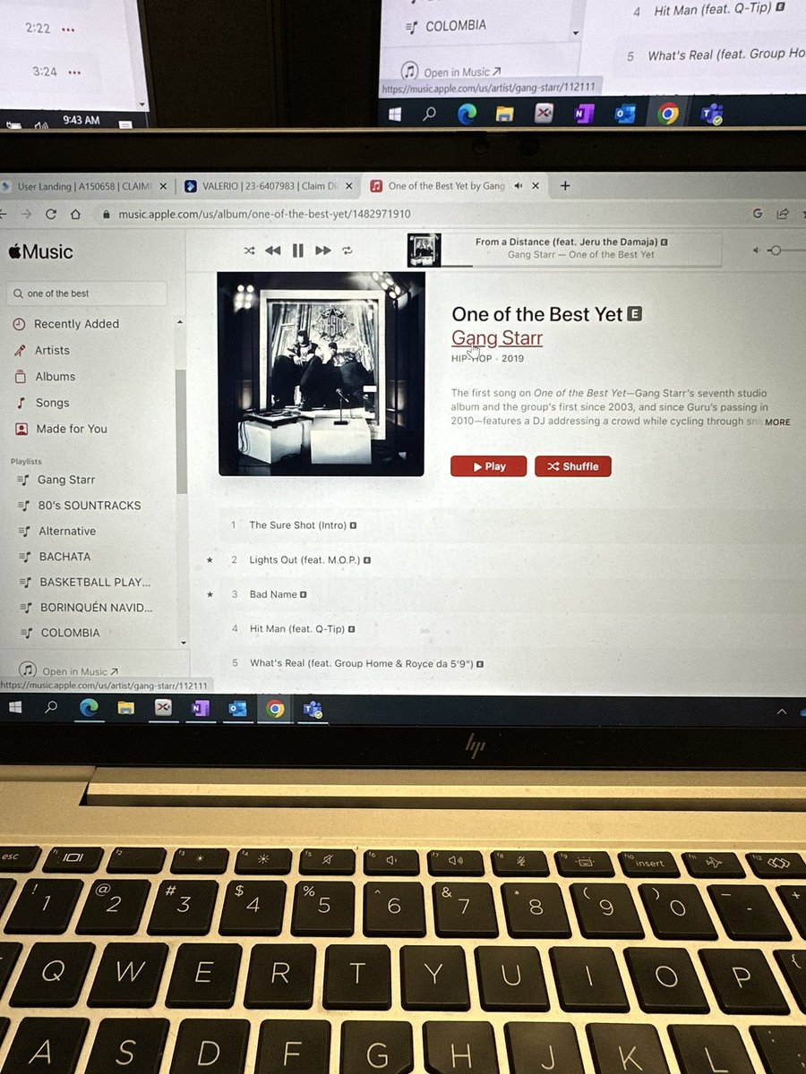 Beardedbigsexxy's tweet image. How I’m gettin through the morning ! @gangstarr @REALDJPREMIER #oneofthebestyet #realhiphop #guruforever