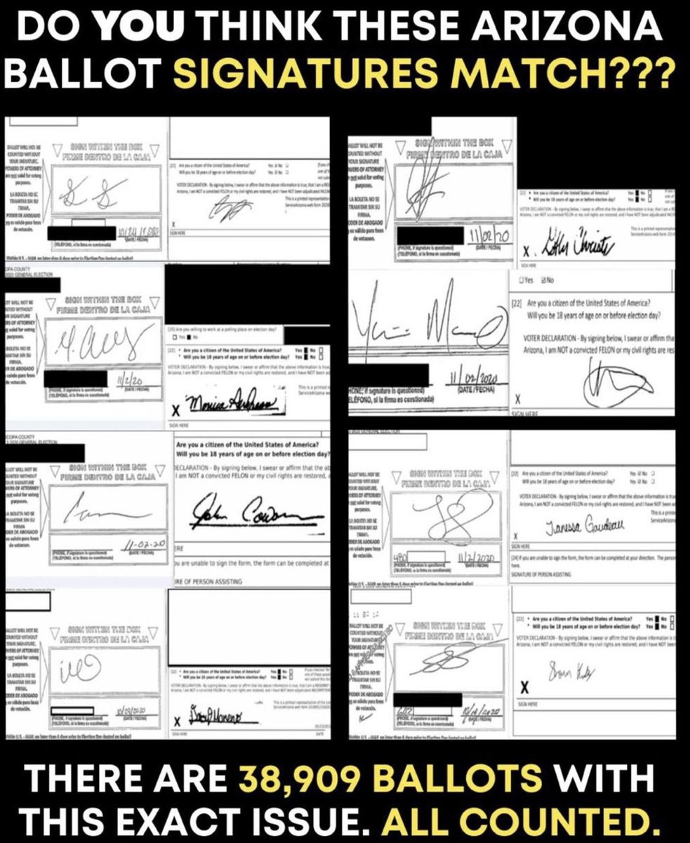 ConradsonJordan's tweet photo. Do you think these signatures match, Election law guru? https://t.co/E8BzdxtE6p