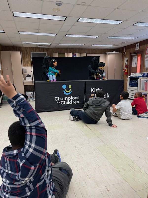 Kids on the Block visited our Elementary students!